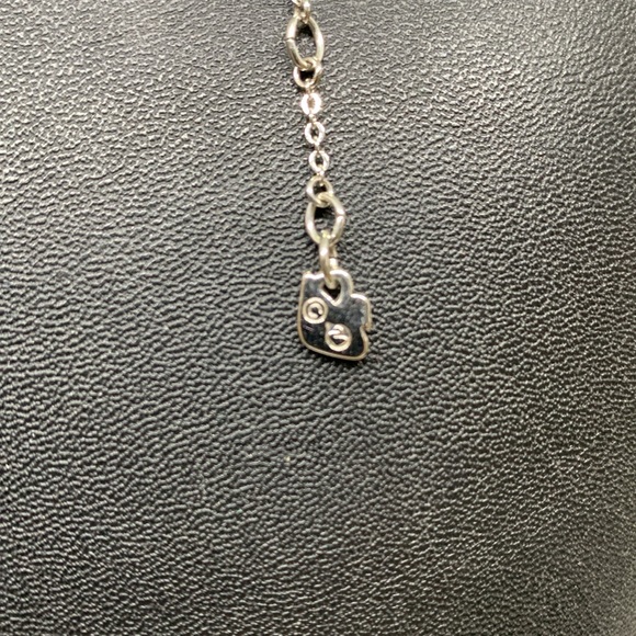 Swarovski Snake Heart Shaped 525 Silver Bling Necklace - Picture 3 of 5